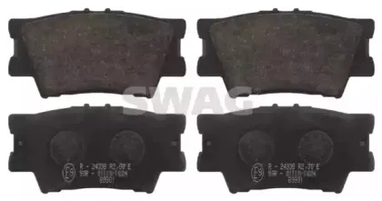 Комплект тормозных колодок, дисковый тормоз SWAG купить